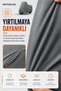Vespa Primavera Compatible Gray Motorcycle Tarpaulin Thickest Fabric Lifetime Use - 7