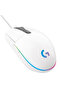 G102 Lightsync White 910- 005824   8000Dpi 6 Key Optical Rgb White Wired Gaming Mouse