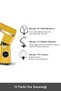 Mastermaid Chef Ultra D2000 Dijital Ekranlı Hamur Yoğurma Makinesi Yellow 7L - 5