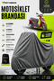 Motorcycle Cover Motorbike Cover Hero Duet Compatible Thermoguard-X Gray Waterproof Uv Protected Motor Cover