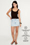 Women's Brown Premium Cotton Ribbed Look Athlete Bodysuit Soft Textured Flexible Slim Fit - 3