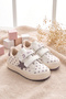 Kids Ds Omega Beige Purple Children's Sneaker Daily Sports Velcro Shoes
