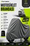 Motorcycle Tarpaulin Motor Cover Mondial 50 Turismo Compatible Thermoguard-X Grey Waterproof Uv Protected Motor Cover
