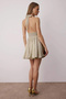 Taş Belden Açılan/Skater Düşme Detaylı Kısa/Mini Elbise TPRSS25EL00319 - 4