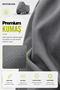 Motorcycle Cover Motorbike Cover Tvs Ntorq Compatible Thermoguard-X Gray Waterproof Uv Protected Motor Cover - 6