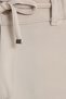 Men's Slim Fit Slim Fit Elastic Waist Lace-Up Detailed Stone Trousers - 3