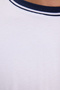 Men's Regular Fit Comfortable Cut Crew Neck 100% Cotton White T-Shirt - 4