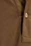 Men's Slim Fit Premium Series 100% Cotton Soft Texture Mercerized Brown Polo Collar T-Shirt - 5