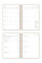 2026-2027 A5 Spiral Bound Dirt and Water Resistant Academic Planner Beige - 12
