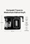 Hatır Plus Barista 6 In 1 Latte Cappucino and Ember Turkish Coffee Machine Black Silver - 2