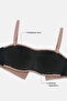 Invisible Hold up Laser Cut Non-Marking Gathering Strapless Bra - 3
