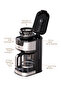 Scm-9041 XL 14-Cup Drip Coffee Maker with Touch Digital Display and Automatic Timer - 9