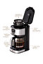 Scm-9042 Automatic Timer XL 14-Cup Drip Coffee Maker with Digital Display - 8