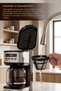 Scm-9043 automatic time setting xl 14 cup filter coffee machine with digital display - silver - 4
