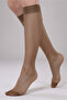 جوارب مطاطية مريحة ذات مقدمة لامعة وطول ثلاثة أرباع الساق من Onion Shell F 15 مكونة من 3 قطع - 2