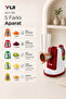 Qcv-326 5 in 1 Automatic Chopper- Grater- Slicing Machine - 5