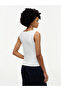 Women's Cotton Regular Fit Round Neck White T-Shirt - 3