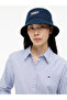 Women's Tommy Jeans Branded Cotton Bucket Cut Navy Blue Hat