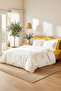 Loretta Yellow 100% Cotton Double Duvet Cover Set (PP)