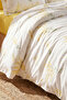 Loretta Yellow 100% Cotton Double Duvet Cover Set (PP) - 2