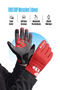 Nukro Ervo Red Summer Motorcycle Gloves Ce Certified Protected Touchscreen