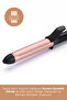 Rose Quartz 25 mm 210 Derece 6 Isı Ayarlı Kuvars Seramik Kaplama Orta Kalınlıkta Saç Maşası C451E - 2