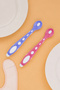 Silicone Food Spoon Pink-purple - 6
