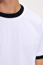 Men's Regular Fit Classic Cut 100% Cotton Short Sleeve Crew Neck White T-Shirt - 4