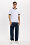 Men's Regular Fit Classic Cut 100% Cotton Short Sleeve Crew Neck White T-Shirt - 2