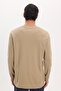 Unisex Relax Fit Comfortable Cut 100% Cotton Long Sleeve Crew Neck Black Basic Sweatshirt - 6
