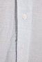 Men's Regular Fit Classic Cut Long Sleeve Muslin Fabric Blue Shirt - 7