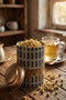 مرطبان توابل بتصميم سفاري بنقش نمر بسعة 1.1 لتر Ef115-f3 - 2
