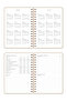 2026-2027 A5 Spiral Bound Dirt and Water Resistant Academic Planner Beige - 9