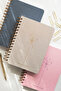 2026-2027 A5 Spiral Bound Dirt and Water Resistant Academic Planner Beige - 5