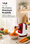 Qcv-326 5 in 1 Automatic Chopper- Grater- Slicing Machine - 2