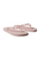 Women's Comfortable Sole Logo Detailed Flip-Flop Pink Slippers - 3