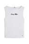 Women's Cotton Regular Fit Round Neck White T-Shirt - 5
