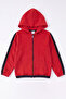Unisex Kids 3-Piece Stripe Detailed Hooded Zipper Sweatshirt Set - 2