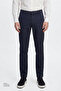 Navy Blue Men's Slim Fit Trousers Ace001261511_Lac - 2