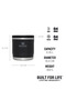 The Adventure To-Go Food Jar 0.35L / 12oz Black 2.0 - 2