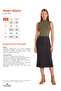 Women's Regular Fit Classic Cut Viscose Fabric Turtleneck Zero Sleeve Khaki Blouse - 3