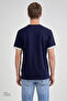 100% Cotton Relaxed Fit Comfortable Cut Crew Neck Logo Detailed T-Shirt - 5