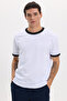Men's Regular Fit Classic Cut 100% Cotton Short Sleeve Crew Neck White T-Shirt - 7