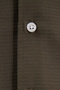 Men's Regular Fit Classic Cut Cotton Easy-Iron Dobby Khaki Shirt - 7