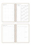 2026-2027 A5 Spiral Bound Dirt and Water Resistant Academic Planner Beige - 13