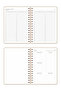 2026-2027 A5 Spiral Bound Dirt and Water Resistant Academic Planner Beige - 11