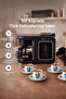 Hatır Plus Barista 6 In 1 Latte Cappucino and Ember Turkish Coffee Machine Black Silver - 6