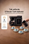 Hatır Plus Barista 6 In 1 Latte Cappucino and Ember Turkish Coffee Machine Black Silver - 3