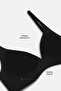 Invisible Laser Cut Non-Marking Underwireless Low-Cut Bra - 3
