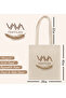 Unprinted Raw Cloth Bag 100% Cotton |   35X40Cm |   140 Gr/M² |   Natural Color Punch Bag |   50 Pieces - 5